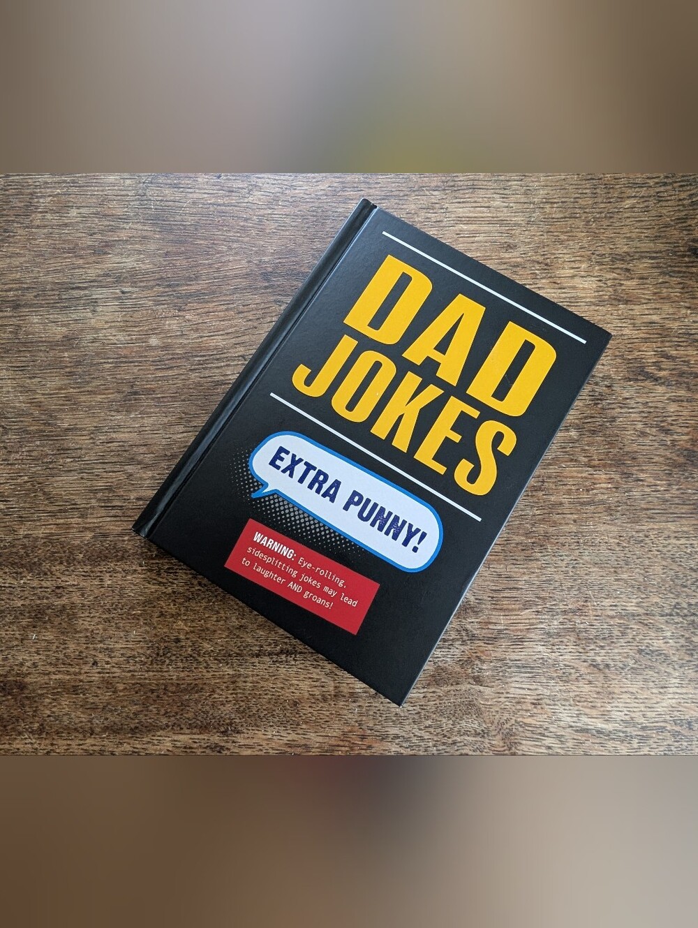 "Dad Jokes: Extra Punny! (2022) Hardcover Book 204 Pages Jokes Fathers Gifts
